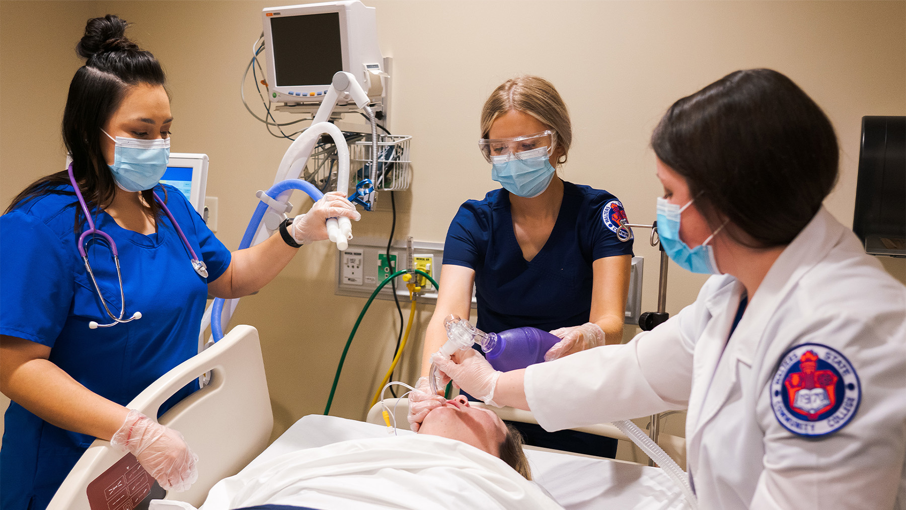 Respiratory Care students