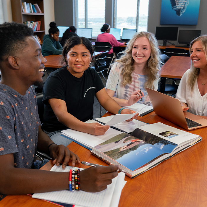 Students in a classroom Students in a classroom