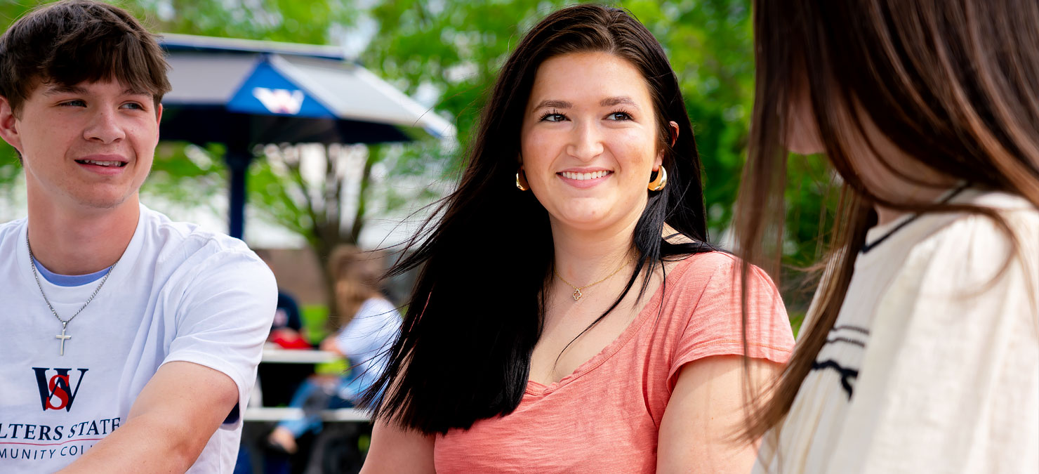 Students attending Walters State Community College. Students attending Walters State Community College.