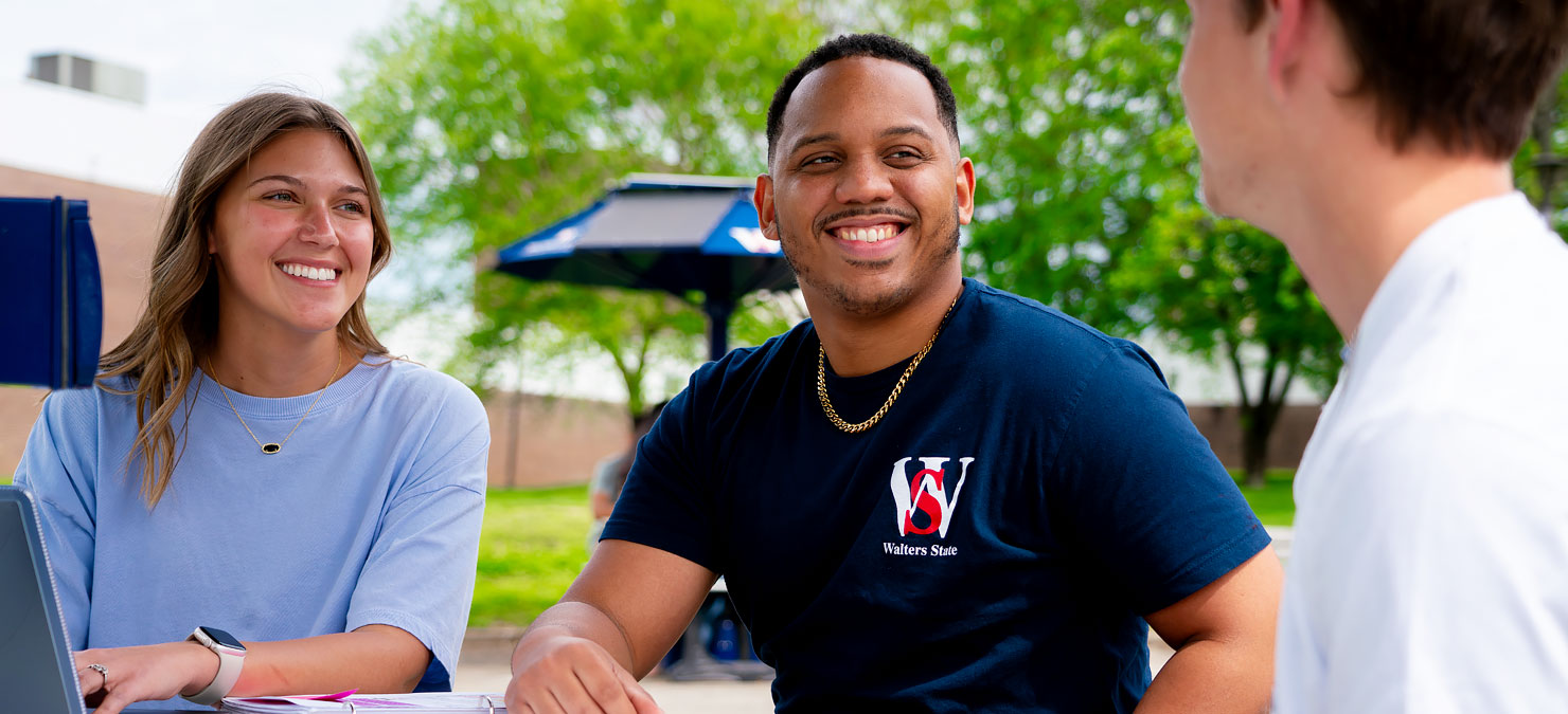 Students attending Walters State Community College. Students attending Walters State Community College.